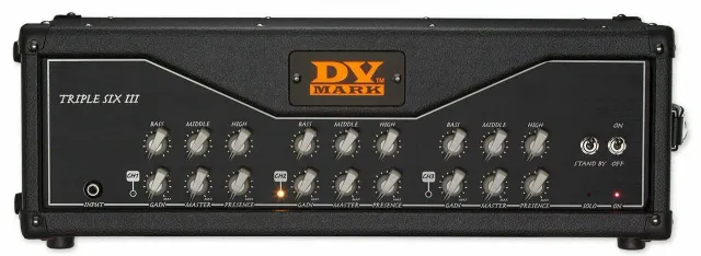 DVmark Triple Six III gitartopp 120W 3-kanals KT88
