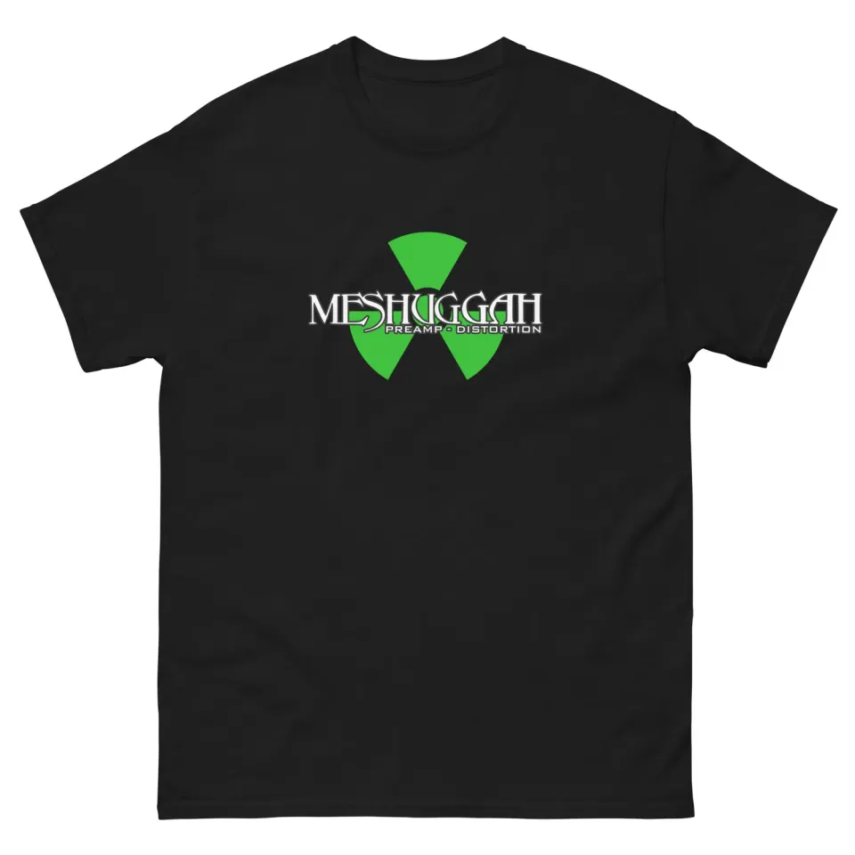 Fortin Meshuggah pedal t-skjorte svart bomull