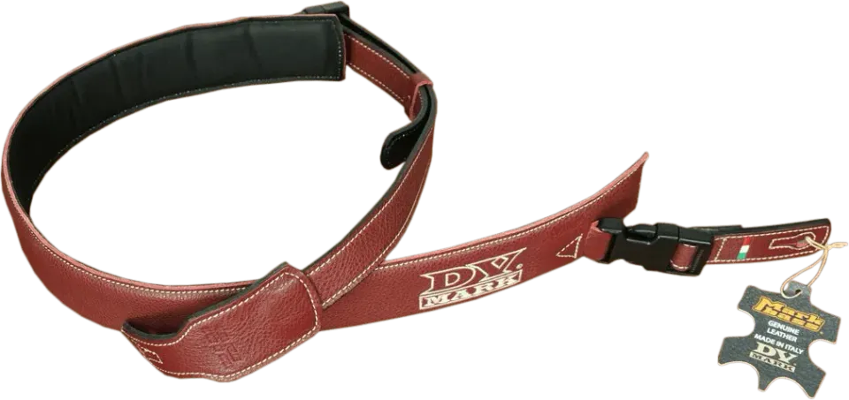 DV Mark Strap S DV gitarreim bordeaux skinn