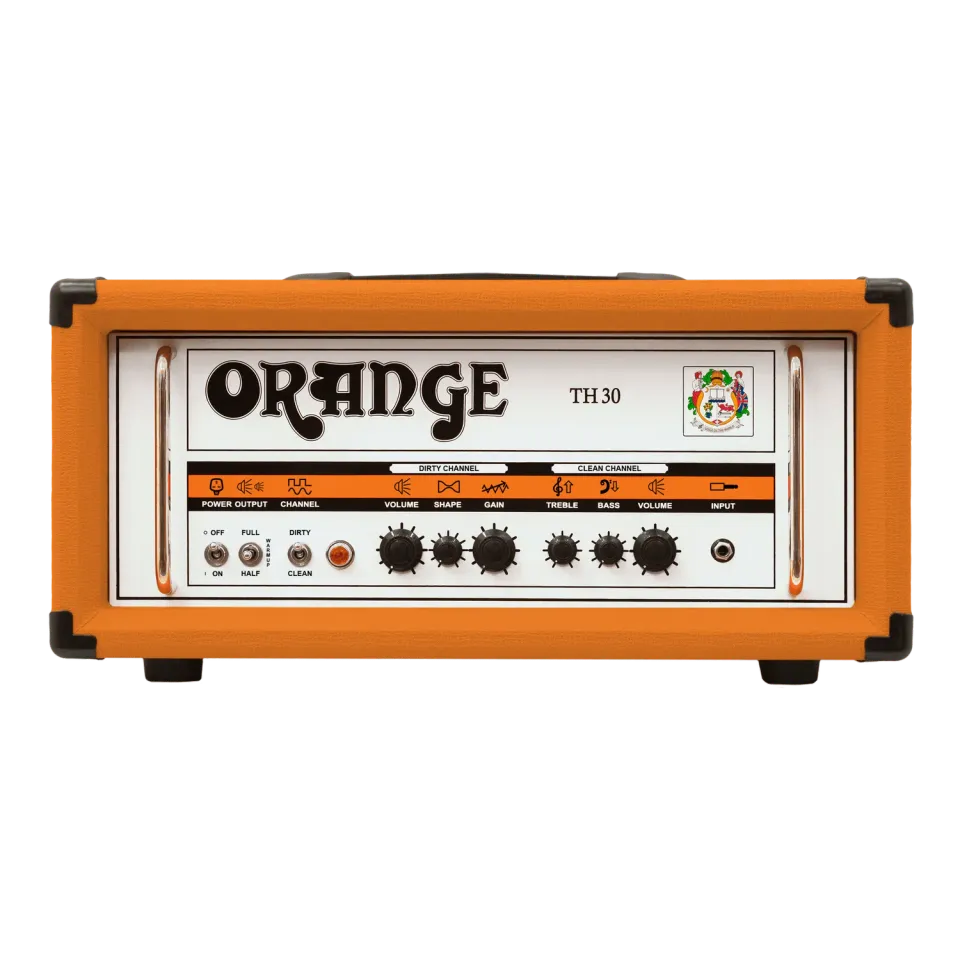 Orange TH30 rørforsterkerhode 30 watt Orange 2-kanals