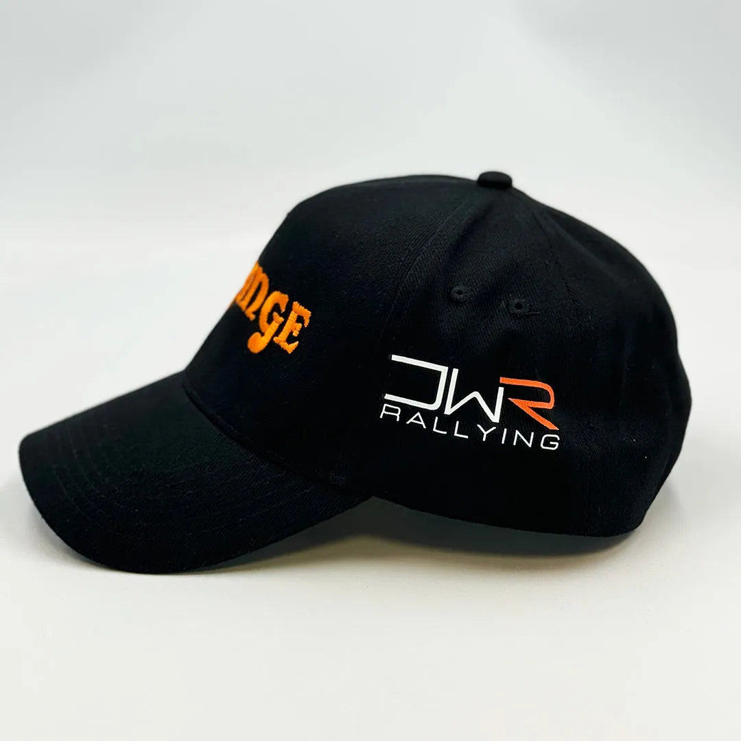 Orange JWR baseball caps svart bomull
