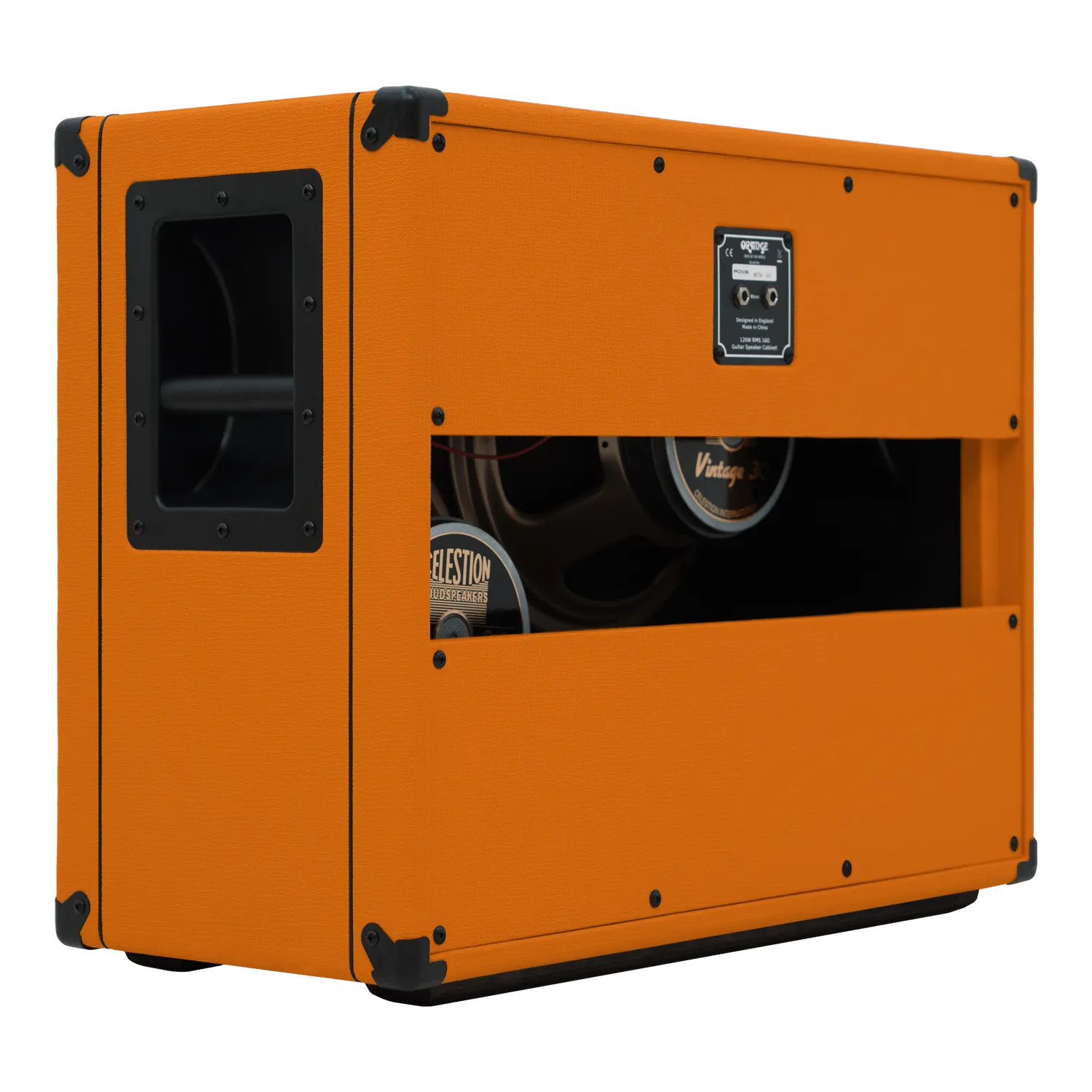 Orange PPC212OB gitarkabinett 2x12 Vintage 30 åpen
