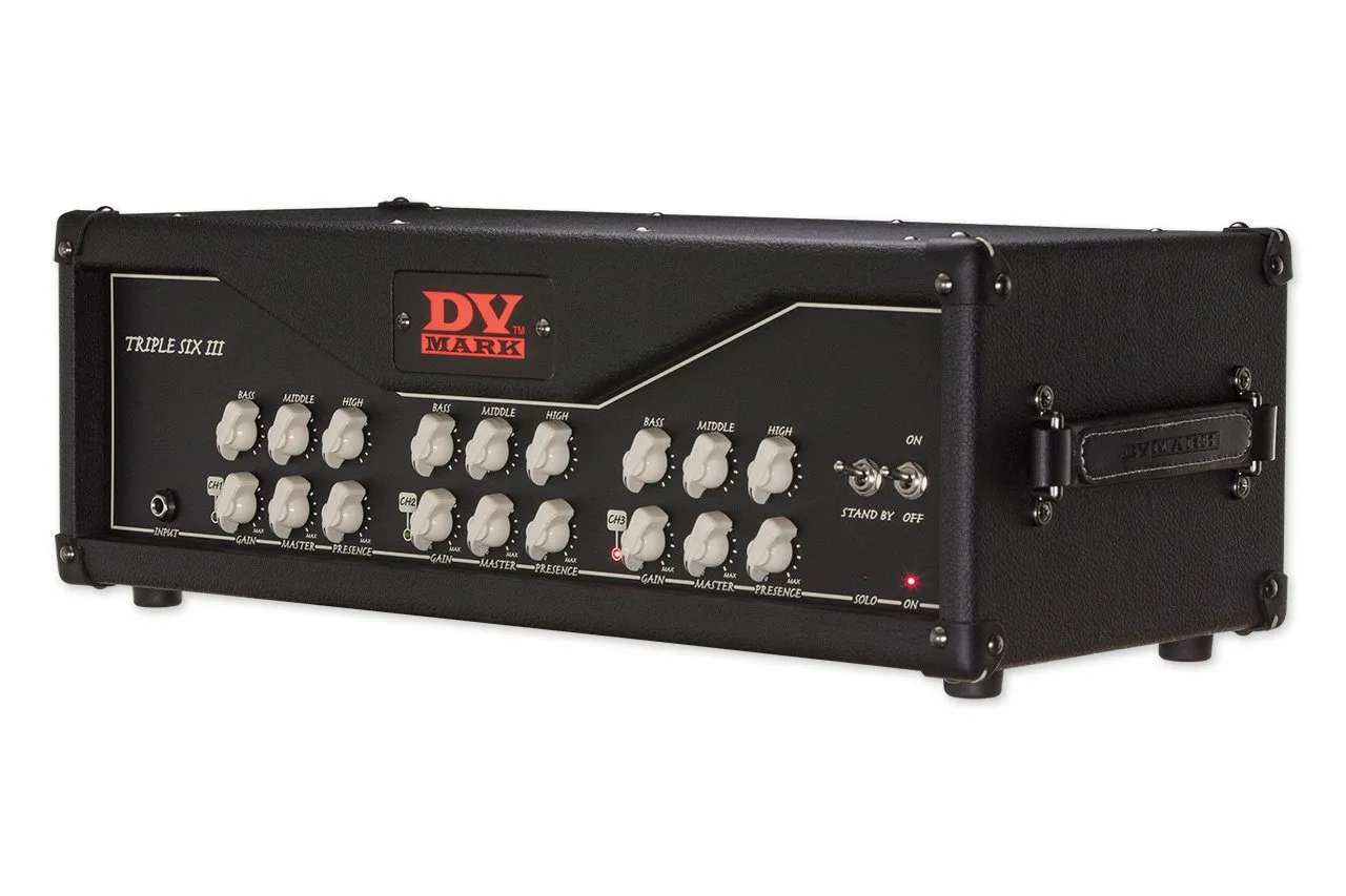 DVmark Triple Six III gitartopp 120W 3-kanals KT88