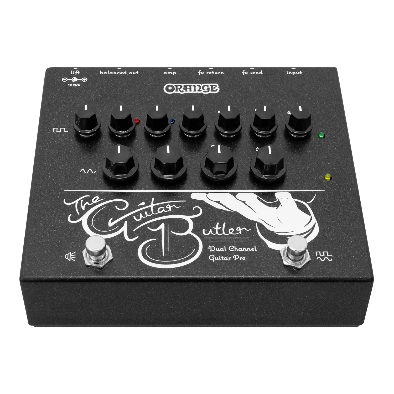 Orange Guitar Butler gitarpreamp-pedal 2-kanals DI