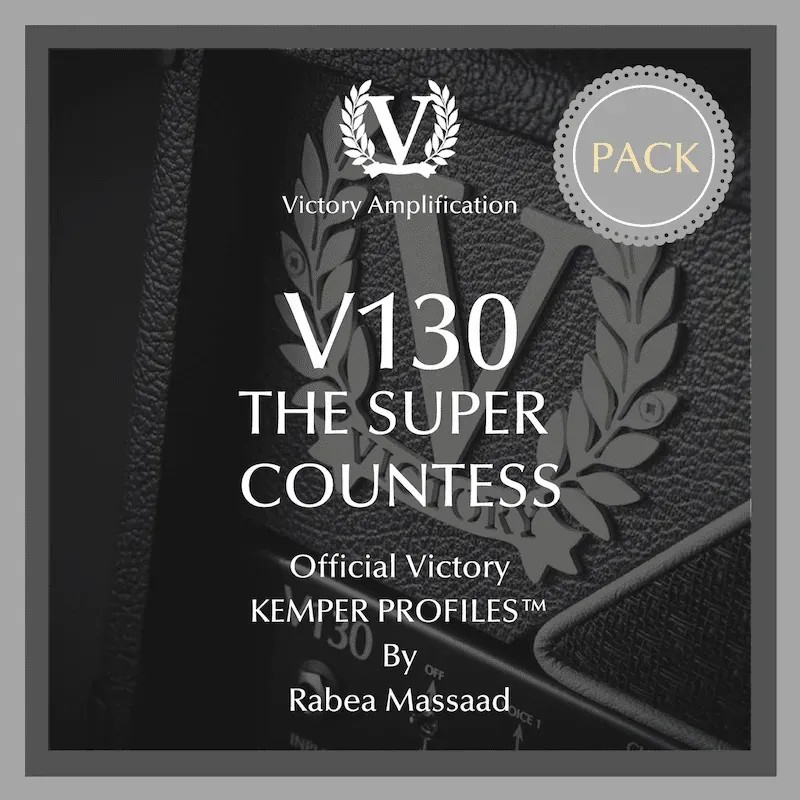 Victory V130 Super Countess Kemper profiler pack 11 stk