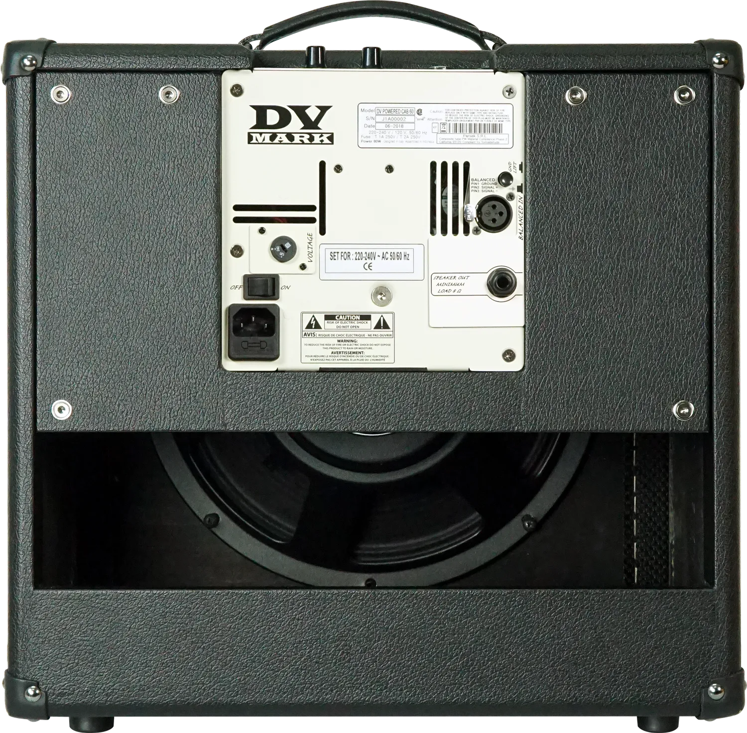 DVmark Powered Cab 112/60 gitar kabinett 60W aktiv