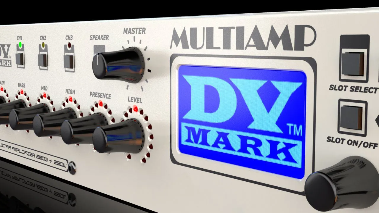 DVmark Multiamp gitarprosessor 500W stereo