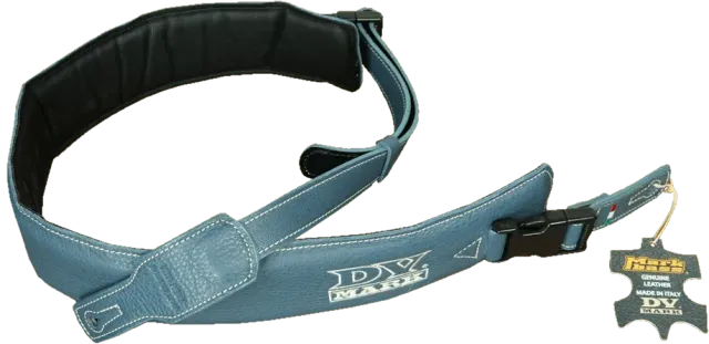 DV Mark Strap M DV gitarreim blå skinn