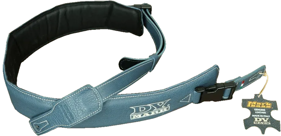 DV Mark Strap M DV gitarreim blå skinn