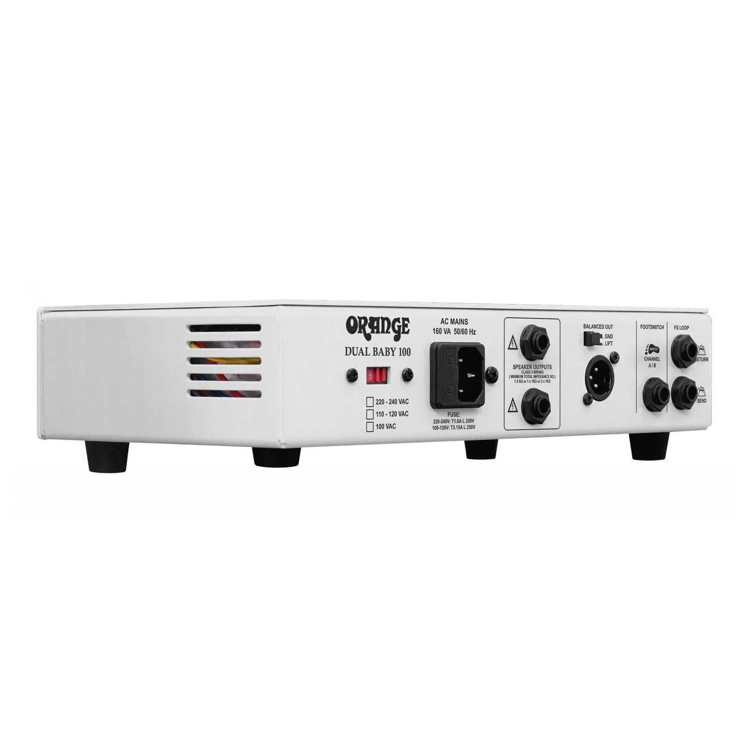 Orange Dual Baby 100 gitarforsterker 100W rack 2 kanaler