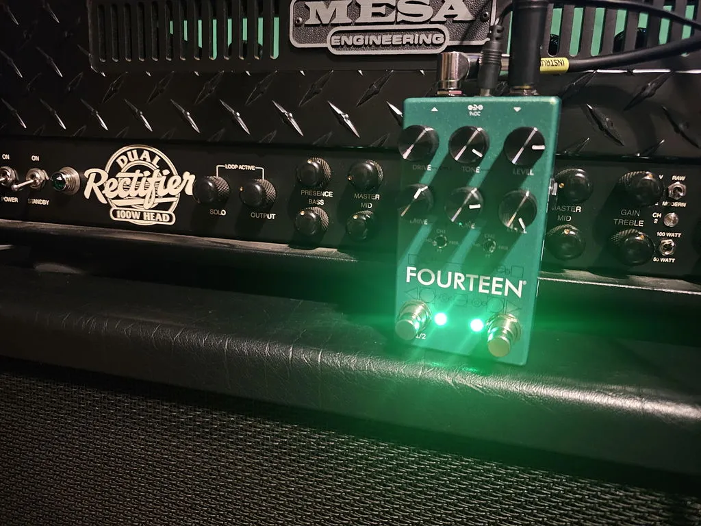 Fortin Fourteen dual overdrivepedal boost