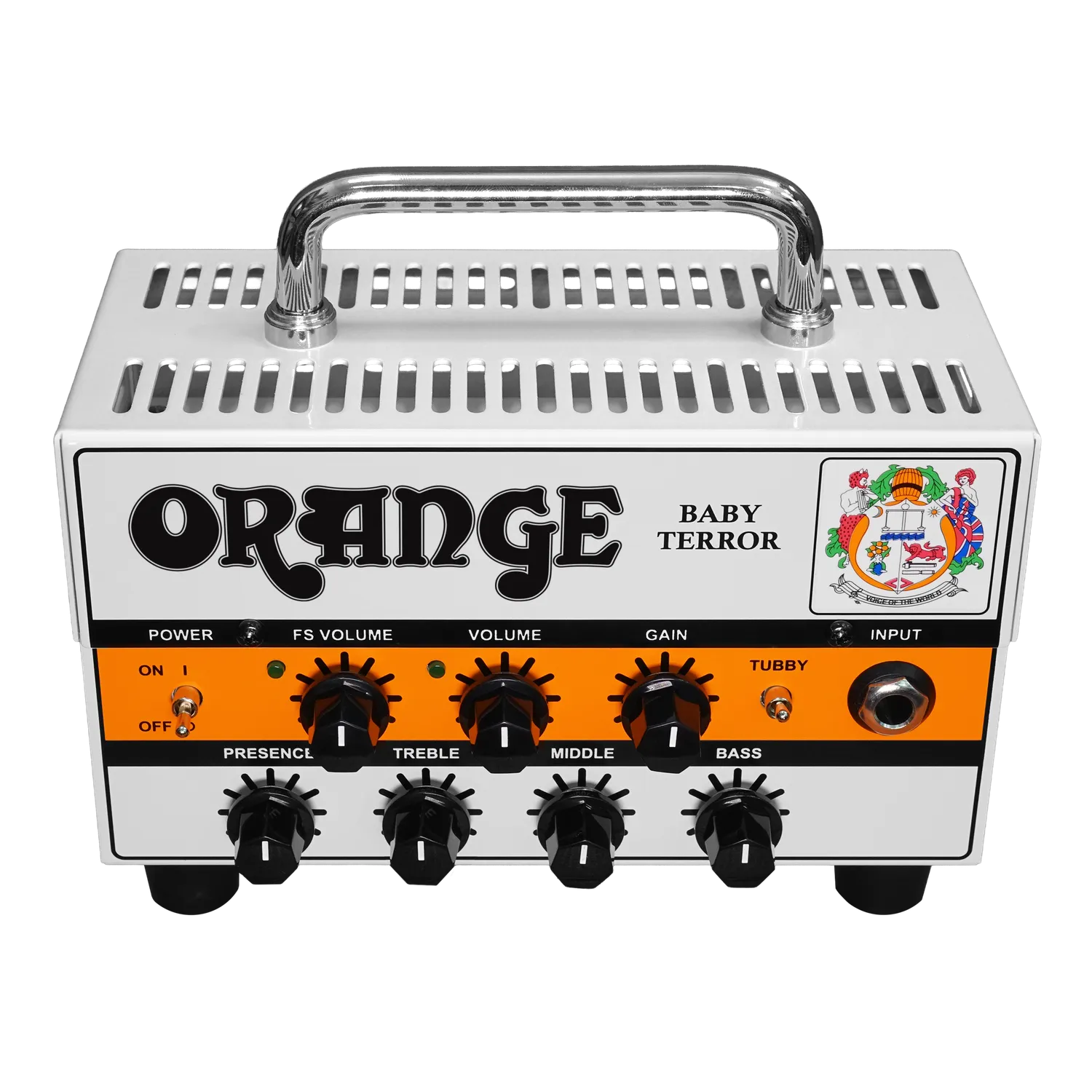 Orange Baby Terror transistortopp lunchbox 2 volum