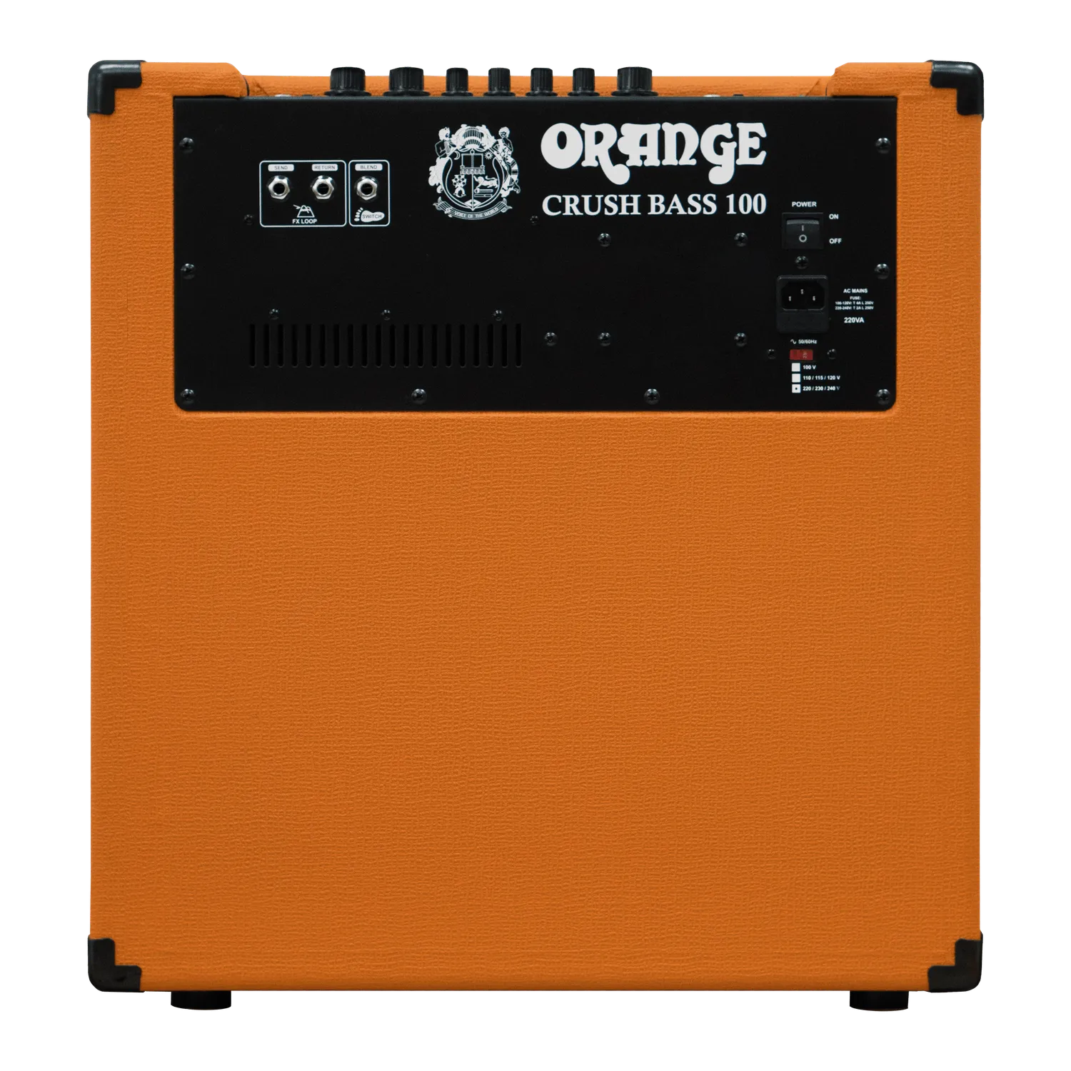 Orange Crush Bass 100 basscombo 100W oransje 15"