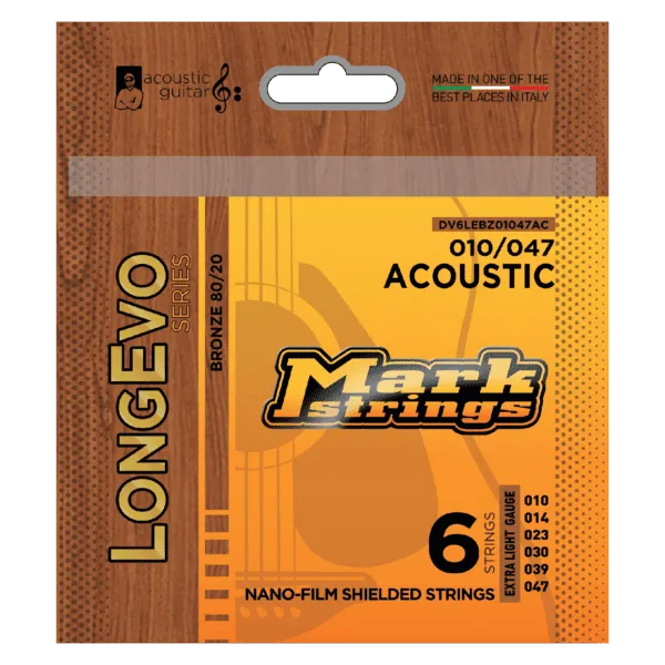 DV Mark Longevo Acoustic 80/20 gitarstrenger akustisk
