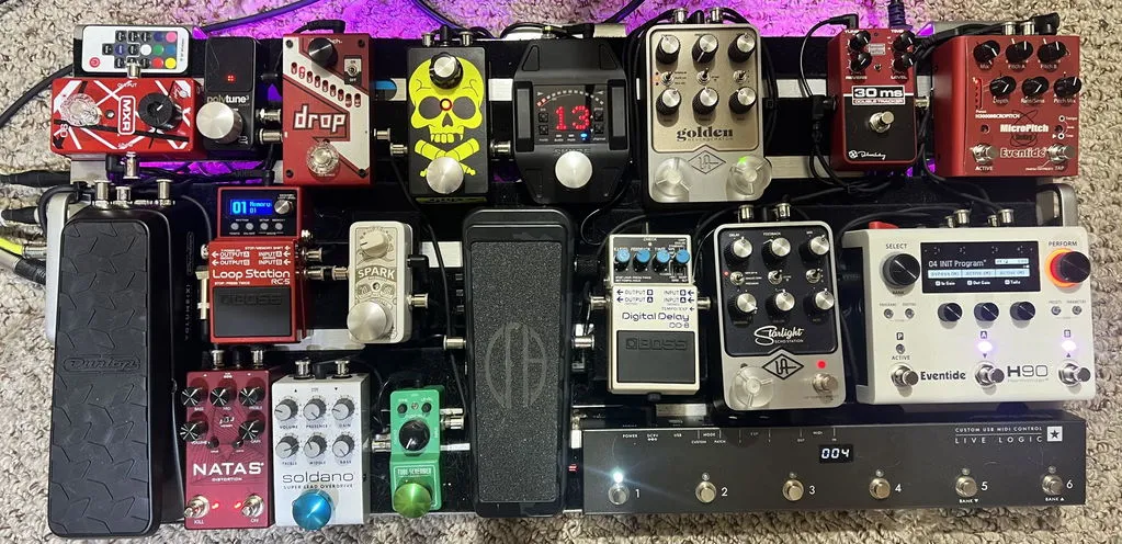 Fortin Natas preamp distortionpedal high-gain Kill-boost