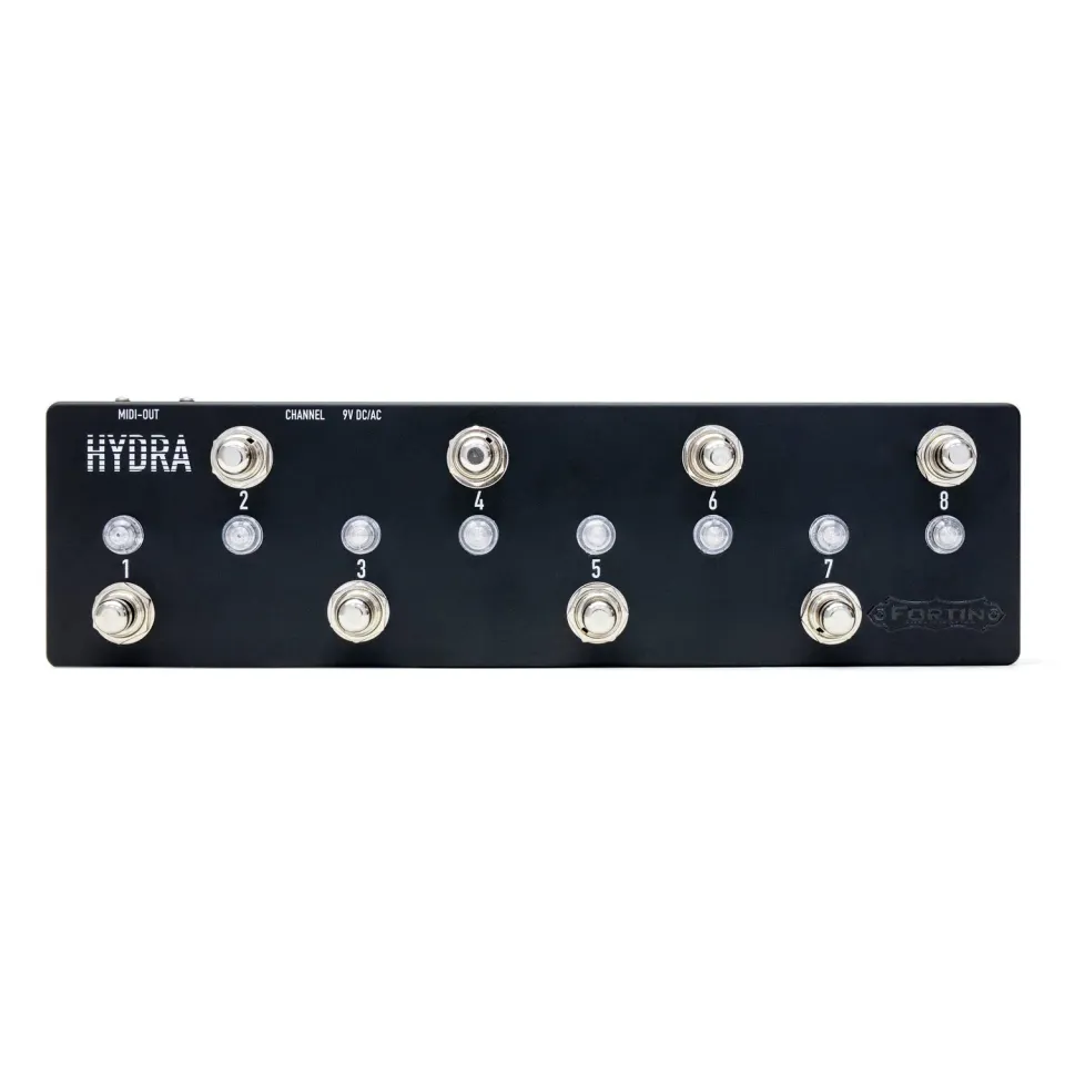 Fortin Hydra midi-fotkontroller 8 brytere