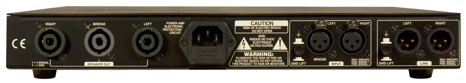 DVmark G 1000 effektforsterker 1000W stereo
