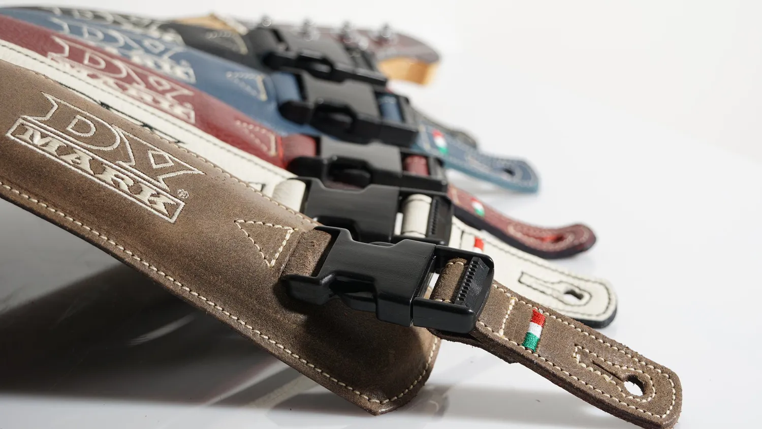 DV Mark Strap M DV gitarreim blå skinn