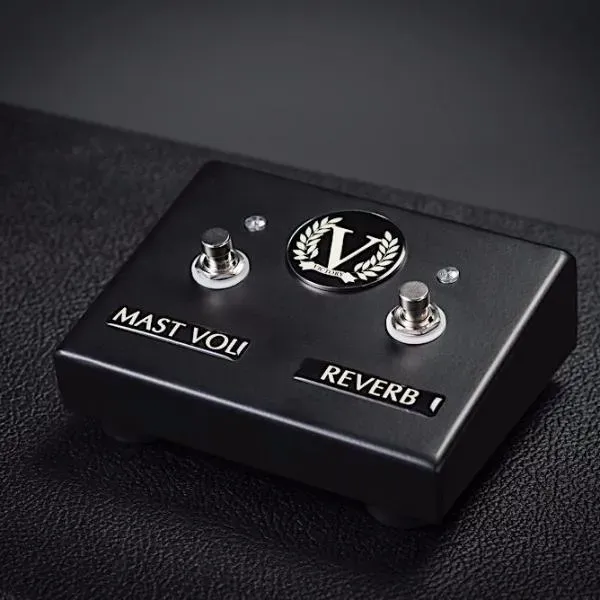 Victory Custom V100 fotbryter Master Volume Reverb satin black