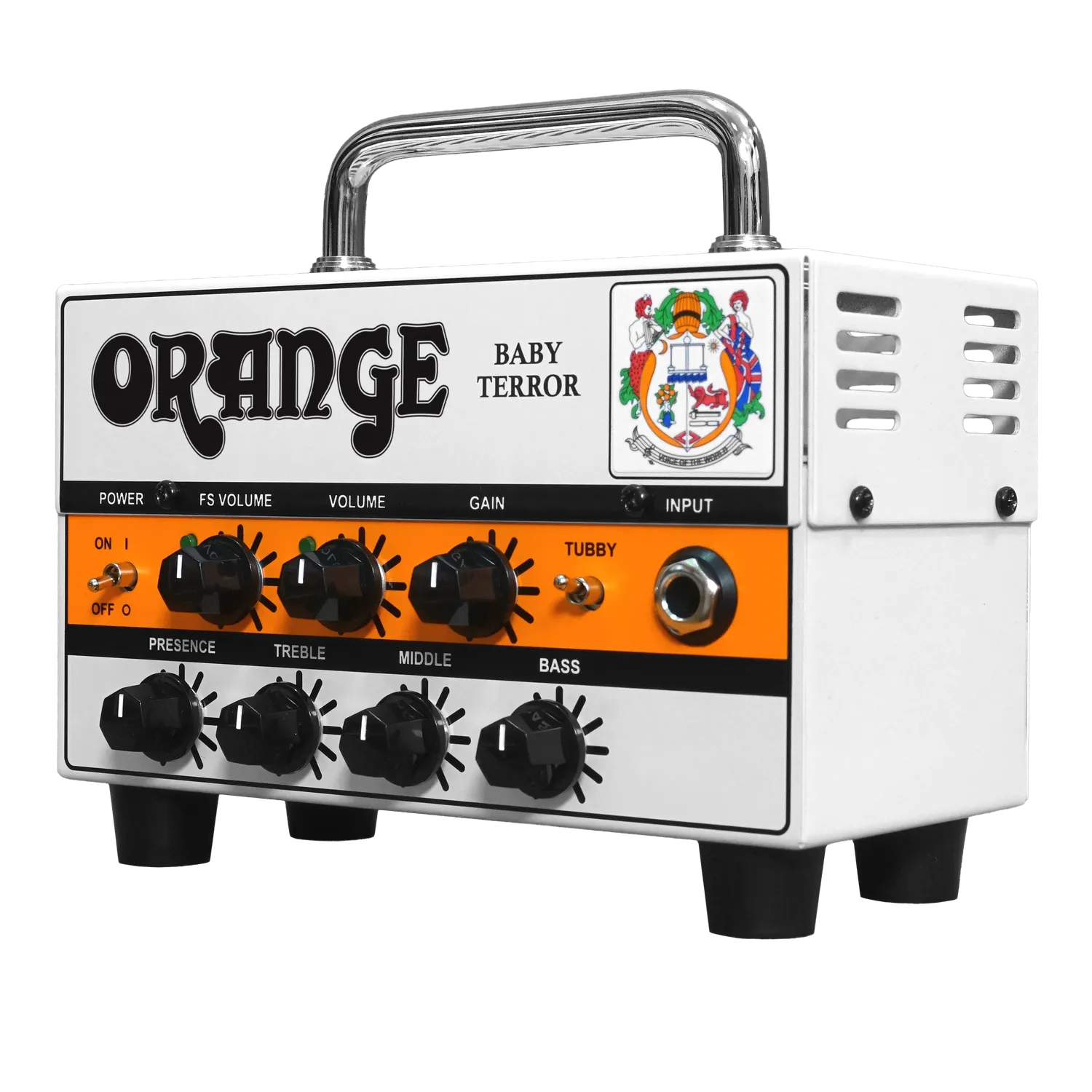 Orange Baby Terror transistortopp lunchbox 2 volum