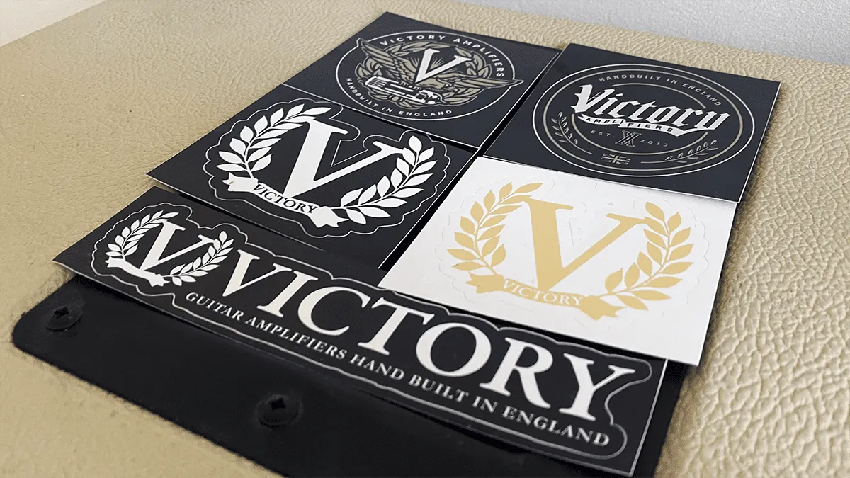 Victory Sticker Pack klistremerker 5-pakning vinyl