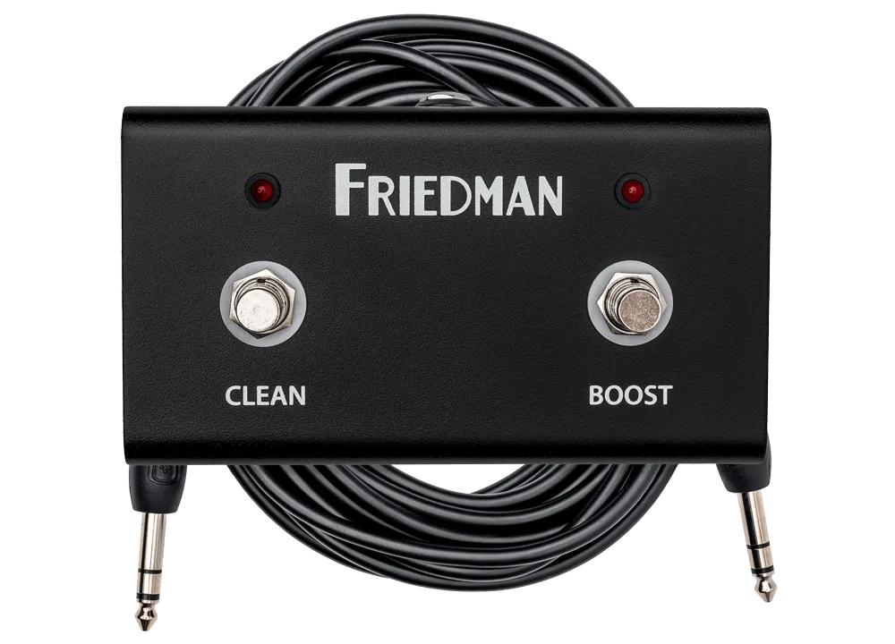 Friedman Dual Button Footswitch fotbryter med kabel 2-kanal