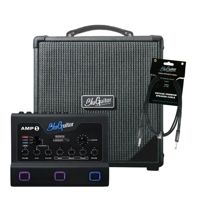 BluGuitar AMP1 Iridium Edition gitarforsterker Nanocab bundle