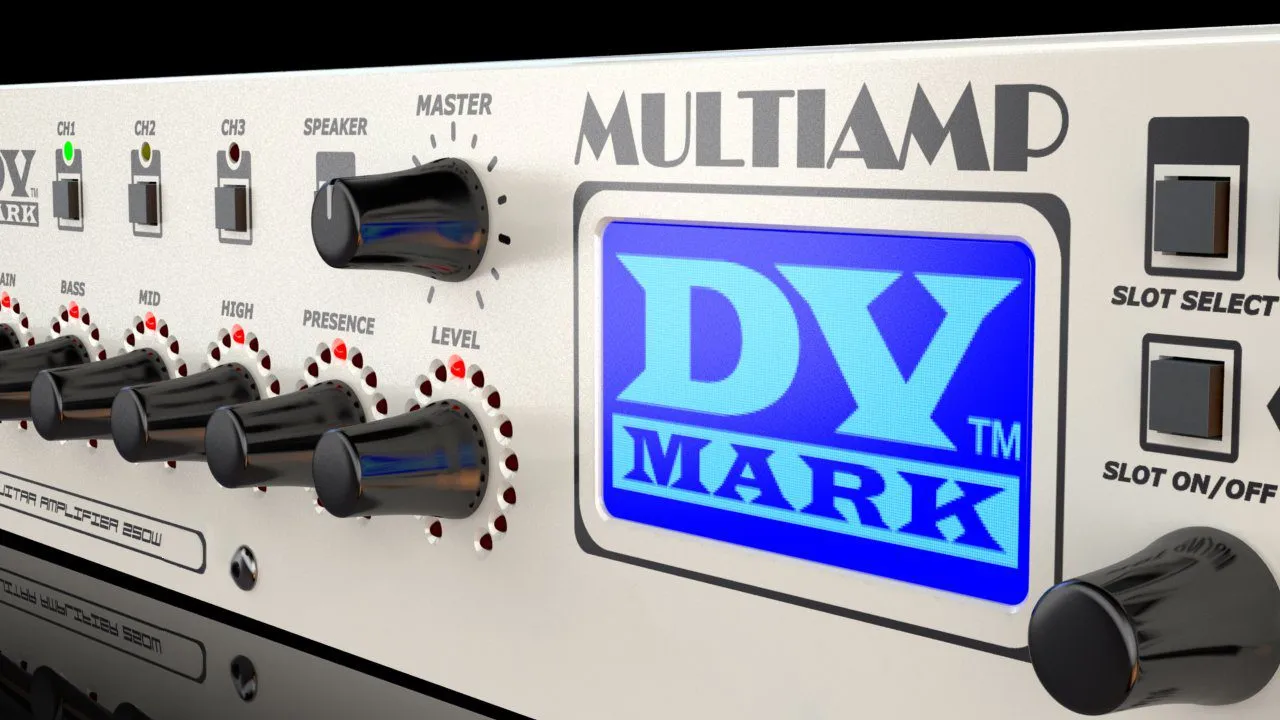 DVmark Multiamp Mono gitarforsterker 250W