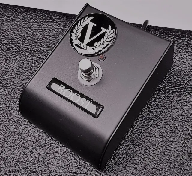 Victory Standard fotbryter single satin black universal