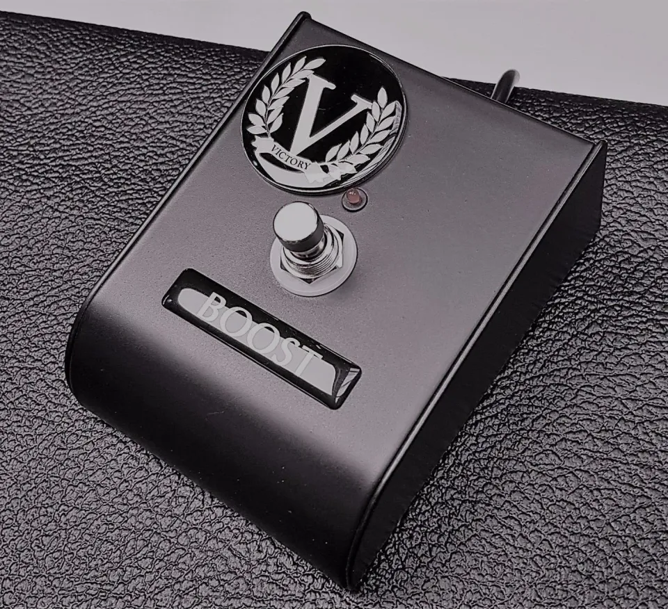 Victory Standard fotbryter single satin black universal