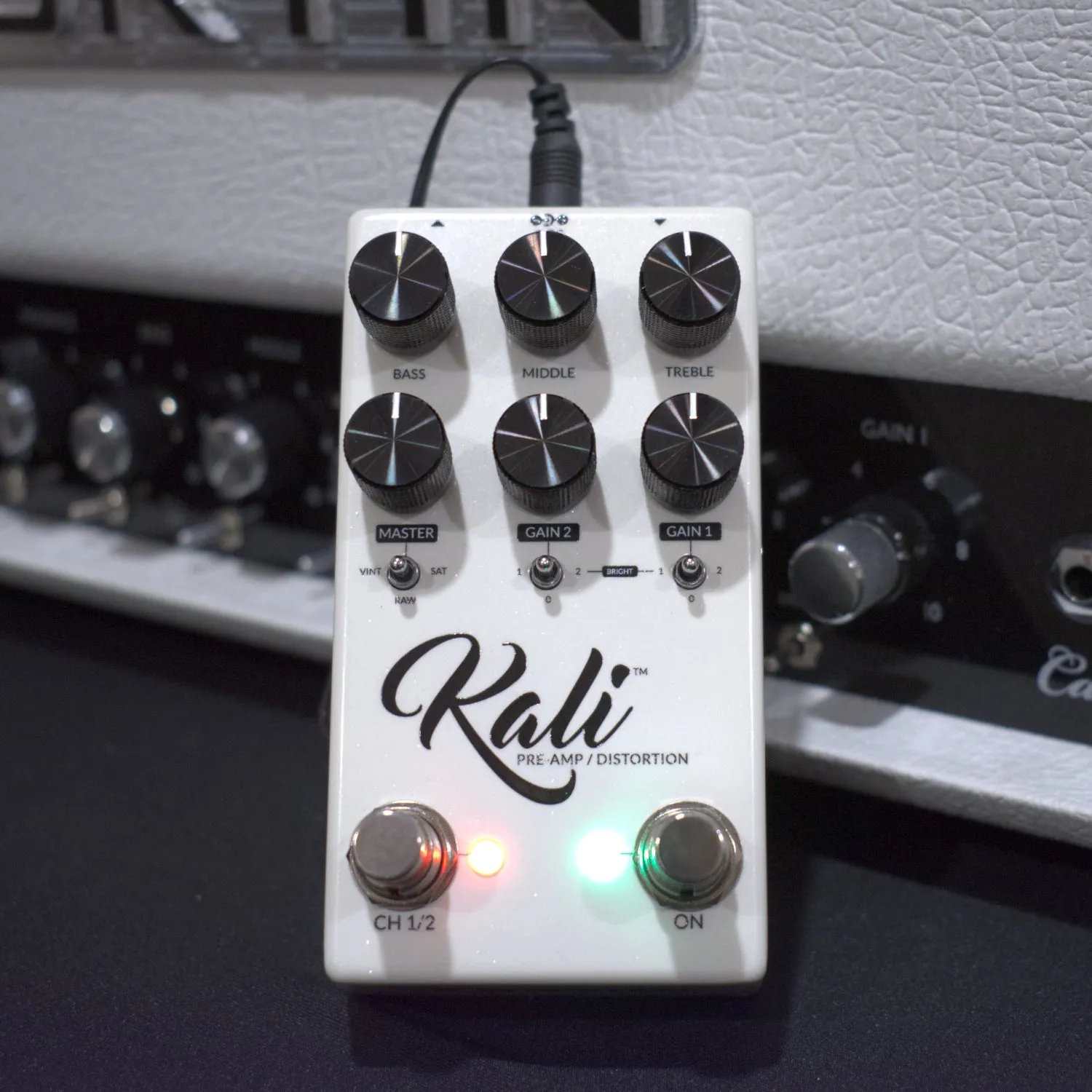 Fortin Kali preamp-pedal modded plexi