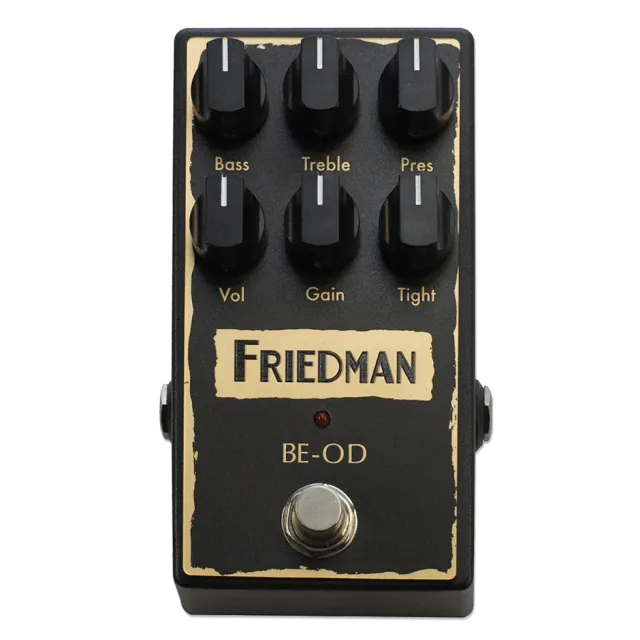 Friedman BE-OD overdrive-pedal high gain