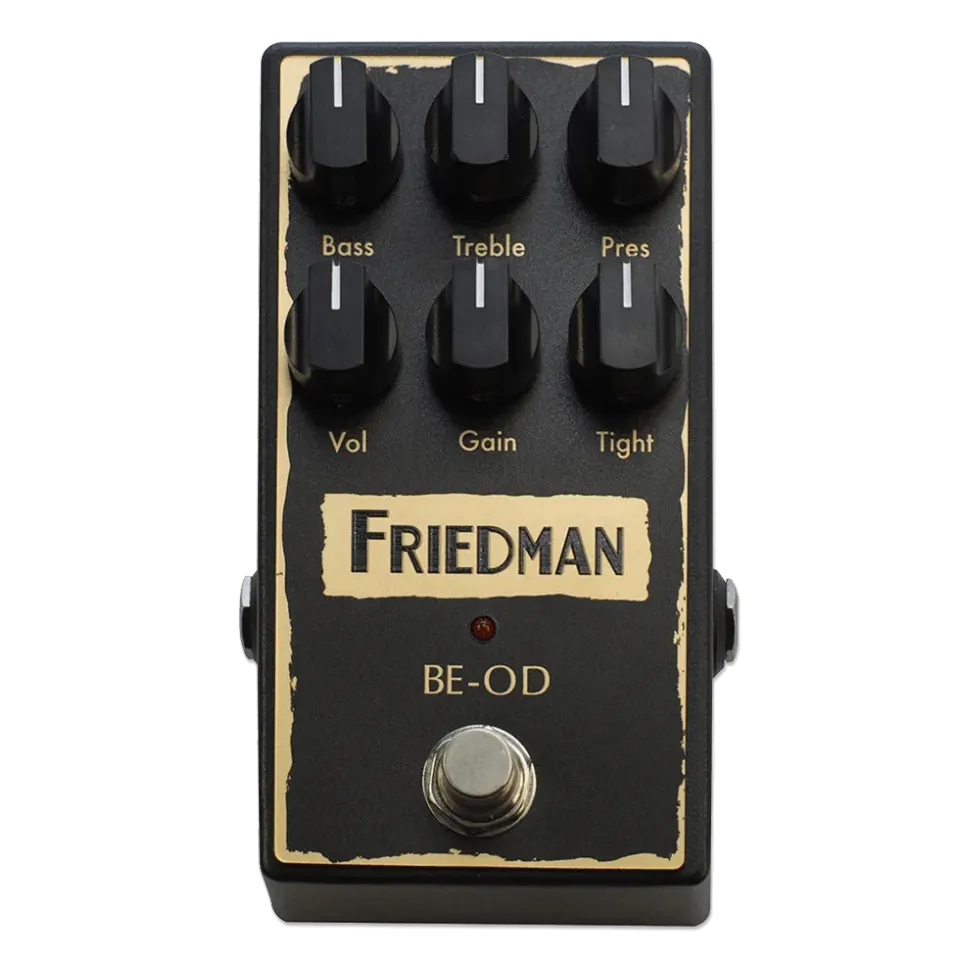 Friedman BE-OD overdrive-pedal high gain