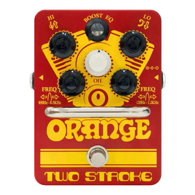 Orange Two Stroke boost pedal 12dB aktiv EQ