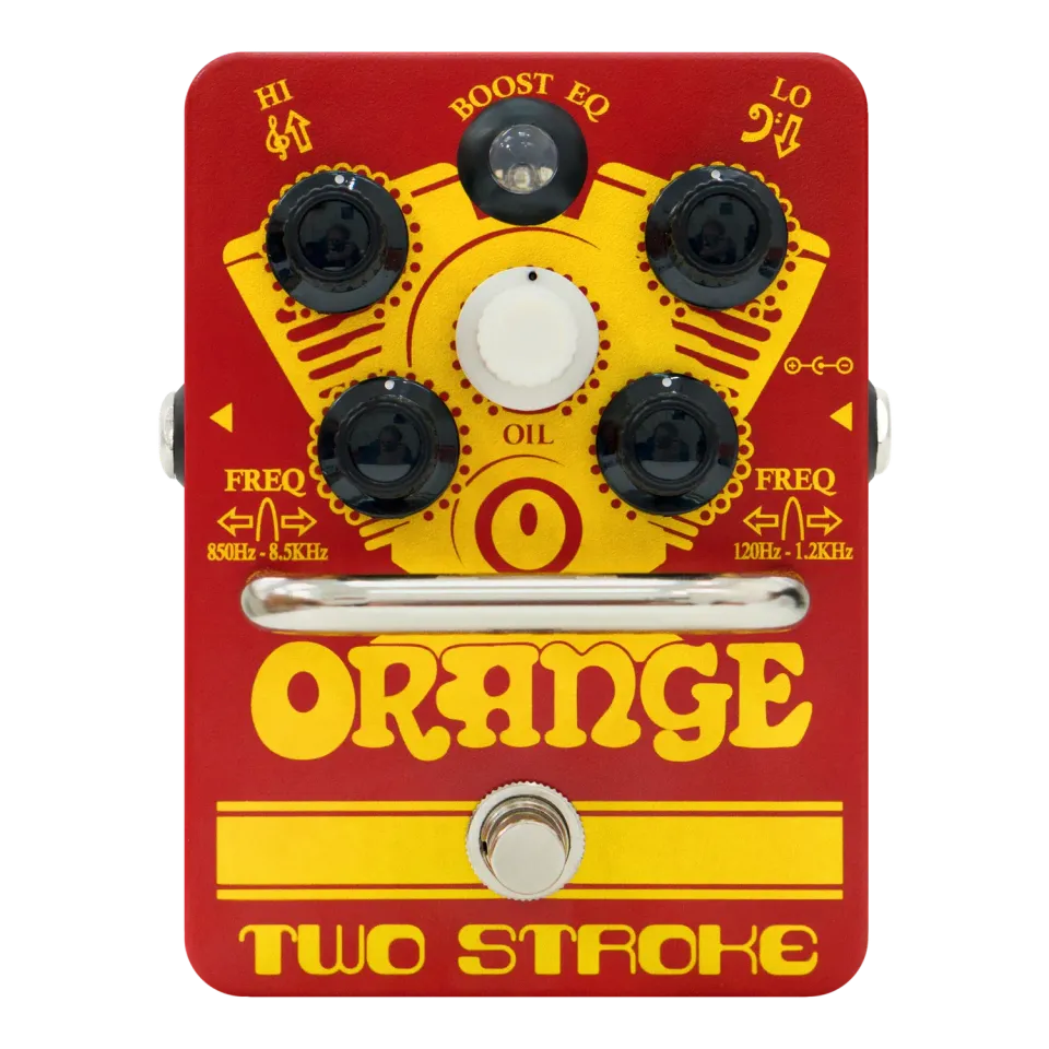 Orange Two Stroke boost pedal 12dB aktiv EQ