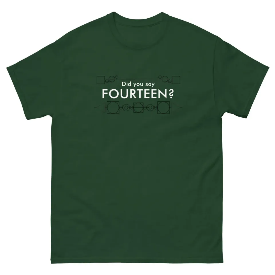 Fortin Fourteen t-skjorte Forest Green bomull