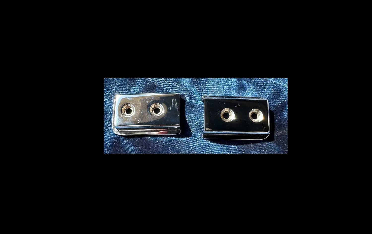 Signature Sound Deluxe Dumble håndtakbeslag chrome 2-pk