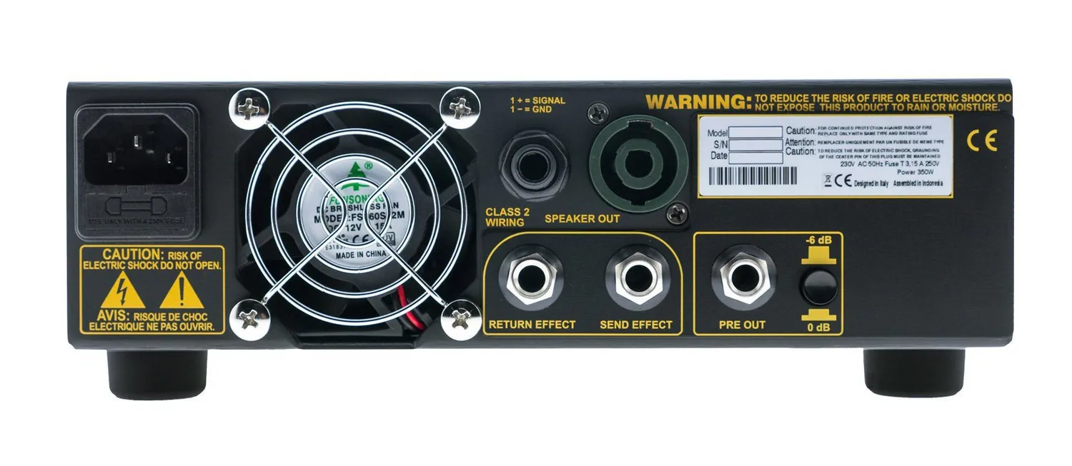DV Mark Raw Dawg EG forsterkertopp 250W clean