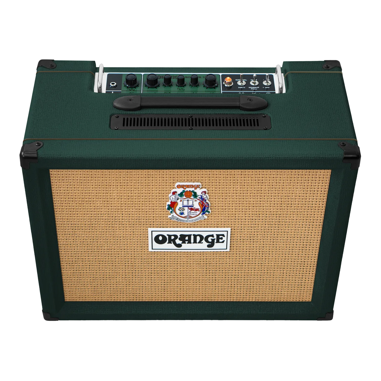 Orange Rocker 32 Limited Edition gitarforsterker grønn stereo