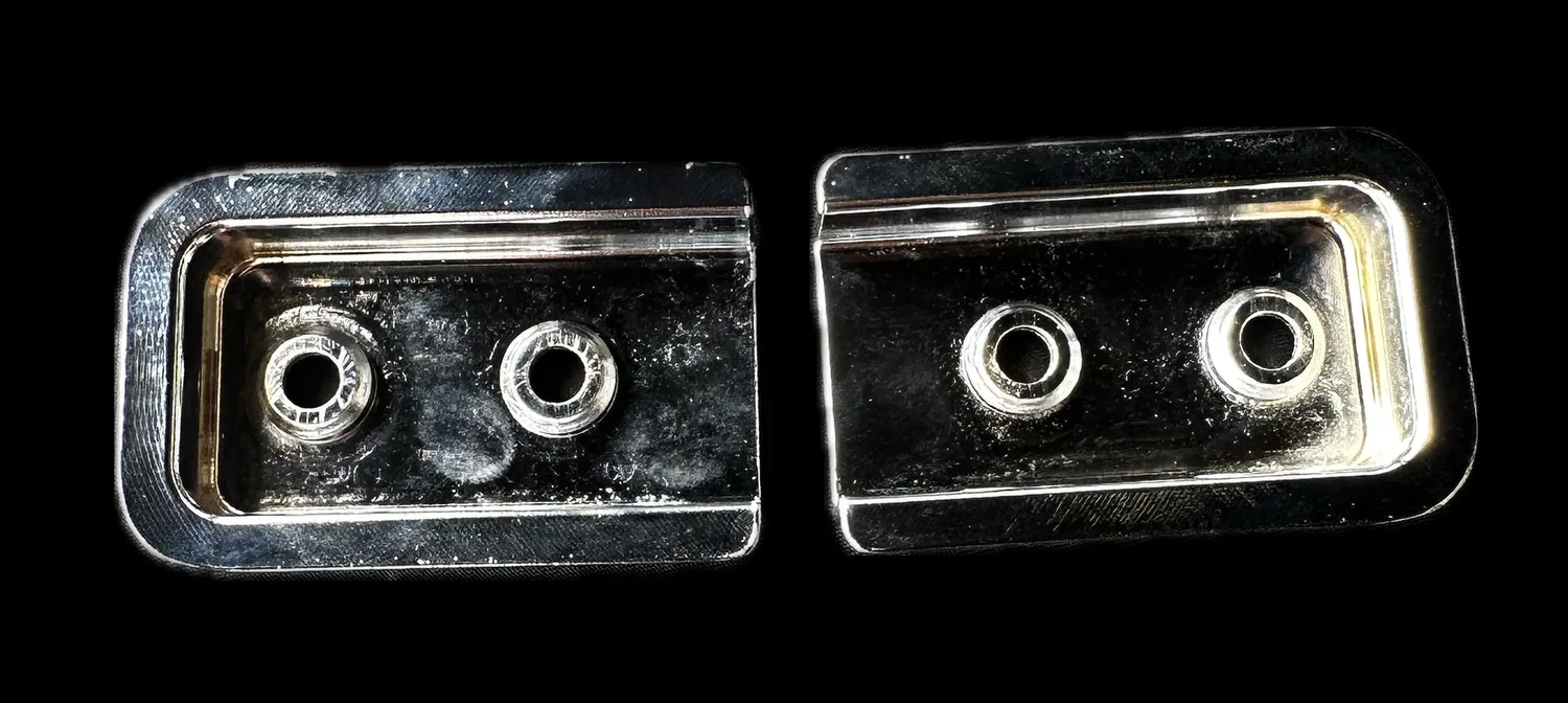 Signature Sound Deluxe Dumble håndtakbeslag chrome 2-pk