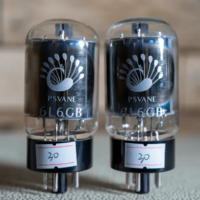 Victory 6L6 Matched Pair effektrør 2-pakning amerikansk lyd