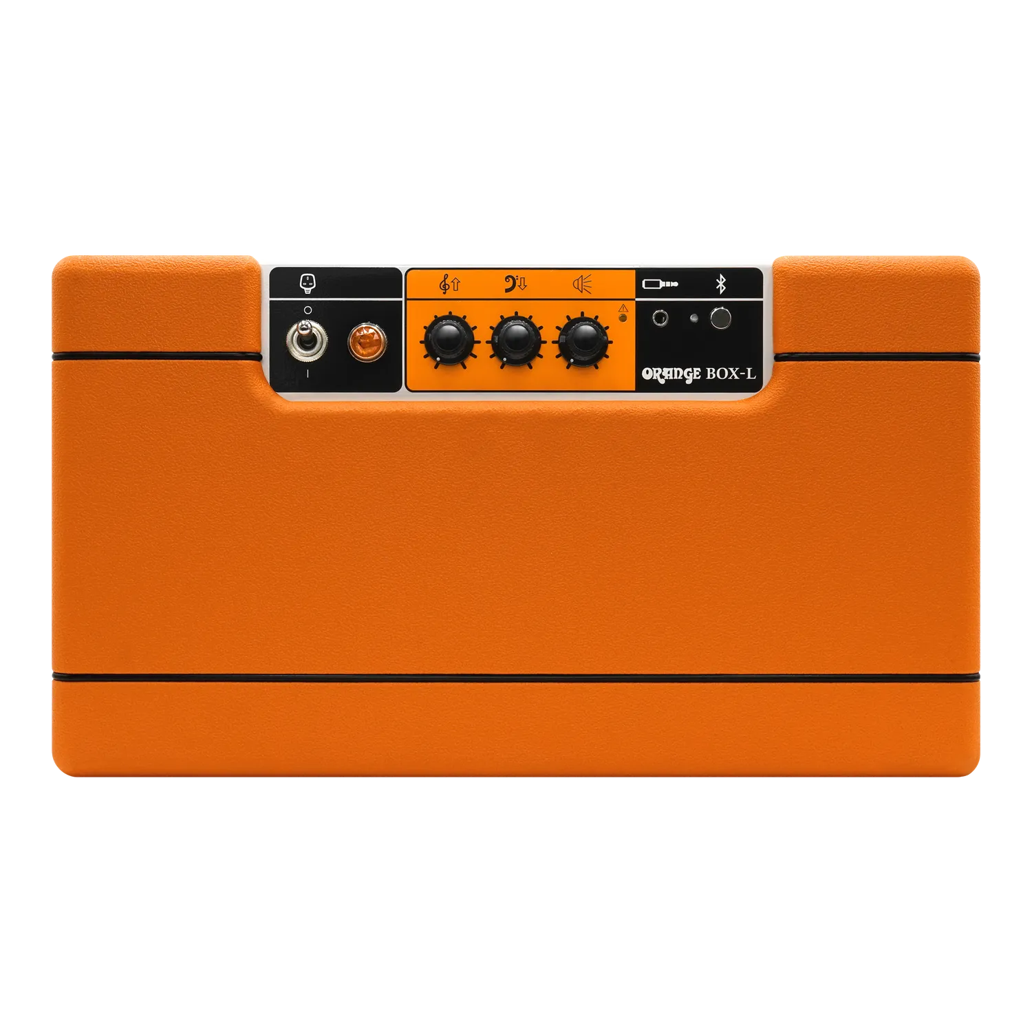 Orange Box-L bluetooth-høyttaler oransje med bluetooth 5.0