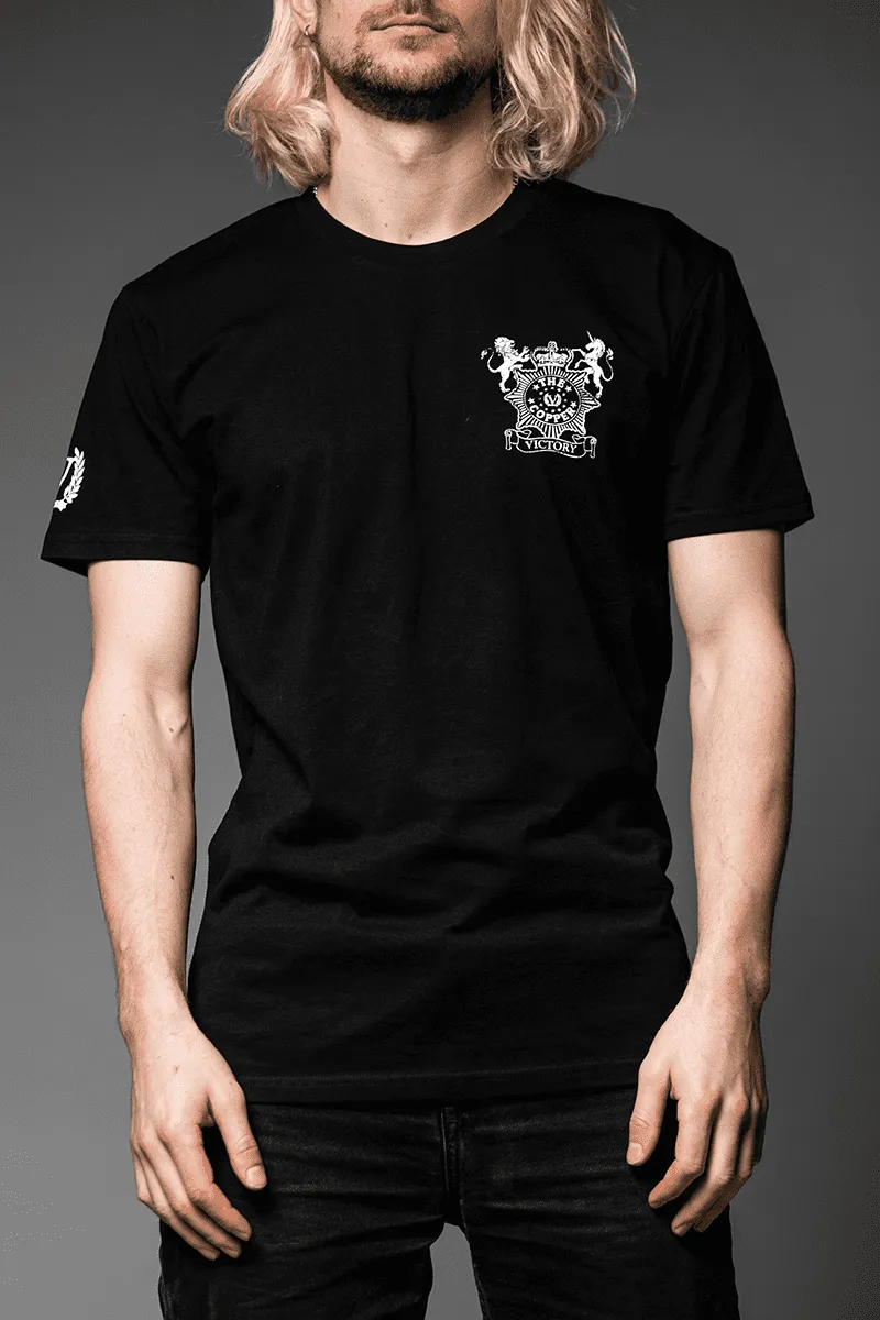 Victory The Copper Small Logo t-skjorte svart bomull