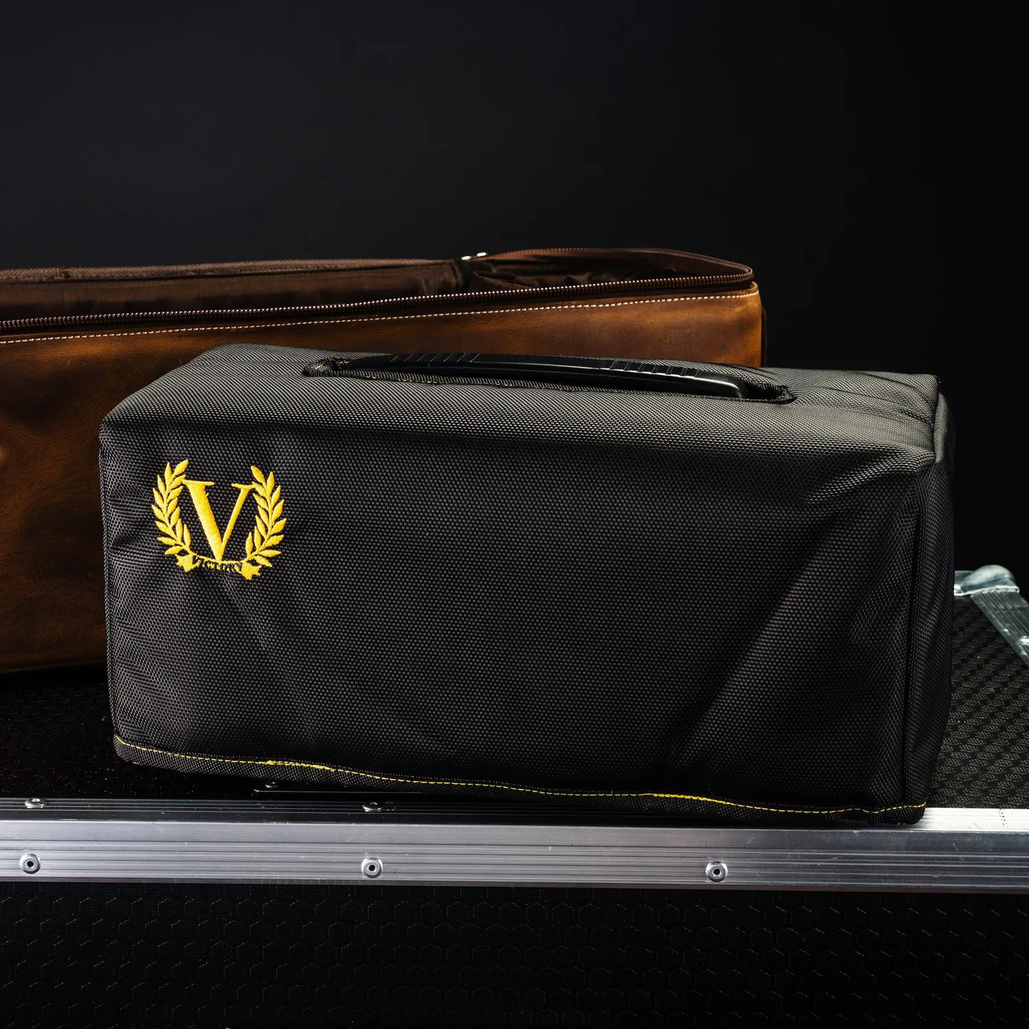 Victory Compact Leather Gig Bag gitarbag brun lær