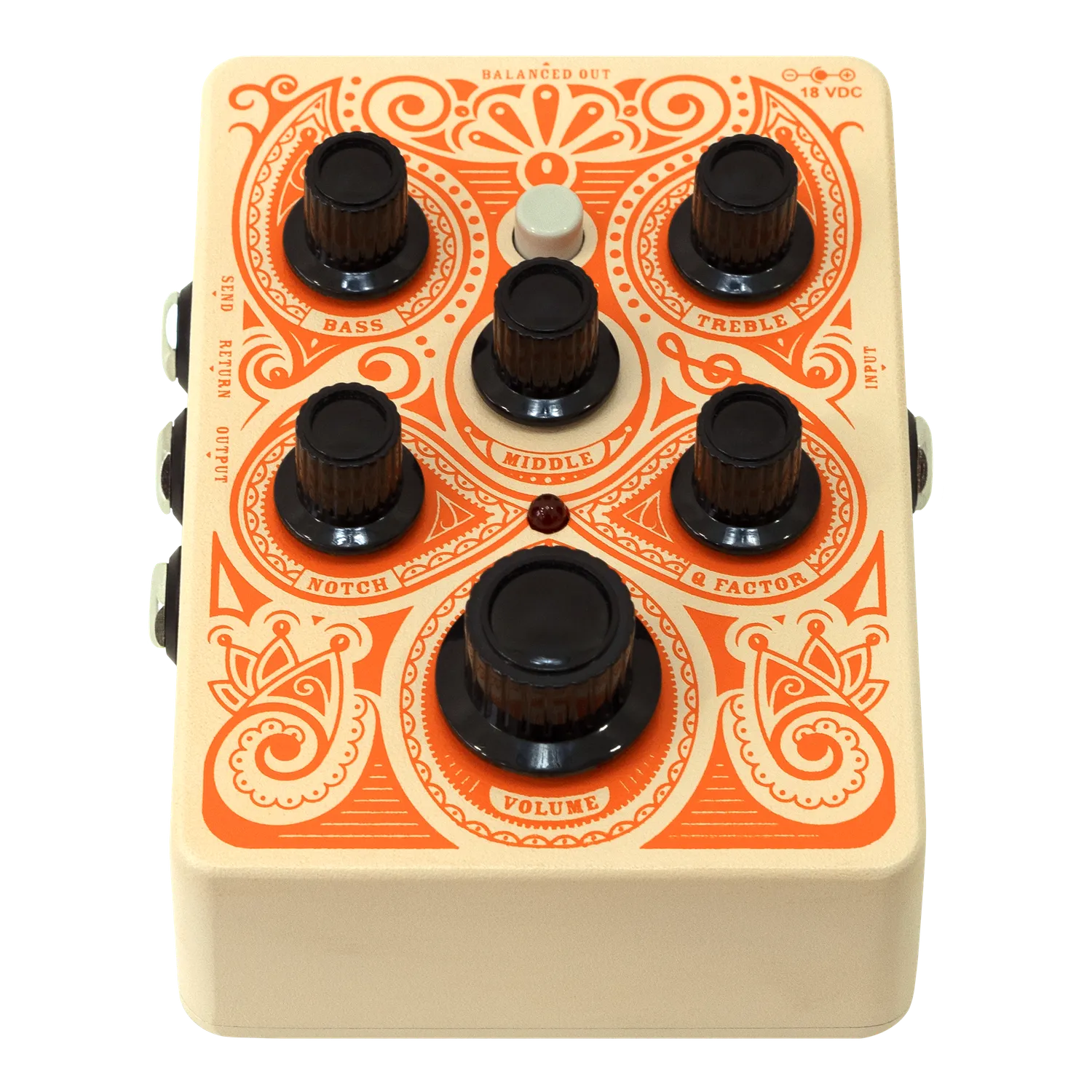 Orange Acoustic preamp pedal akustisk gitar med DI