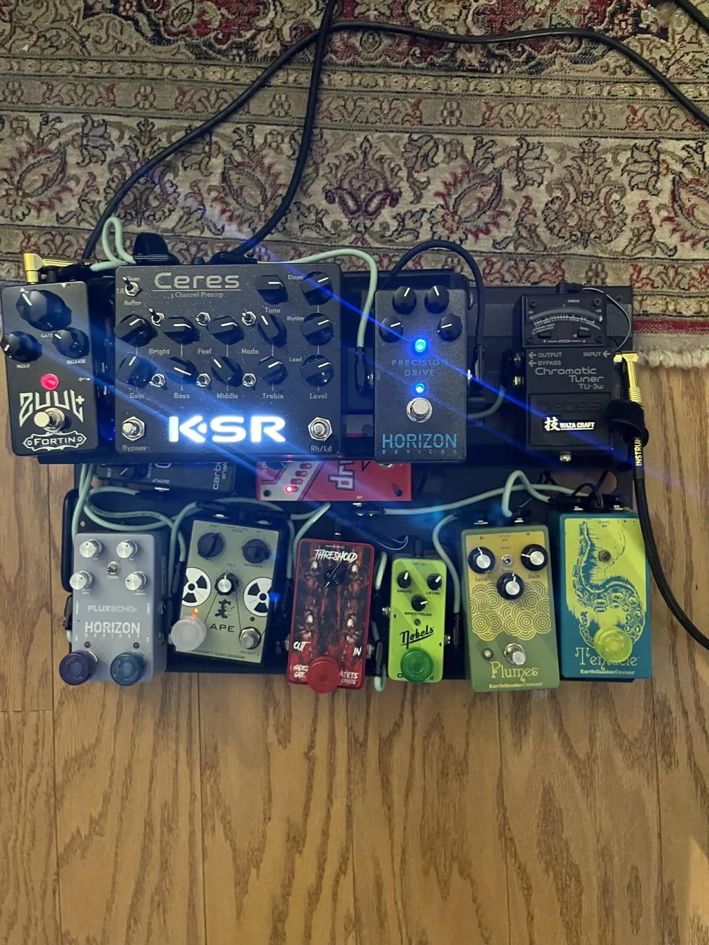 Fortin Zuul+ noisegate pedal med Hold