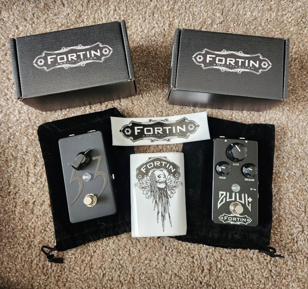Fortin 33 boost pedal Fredrik Thordendal