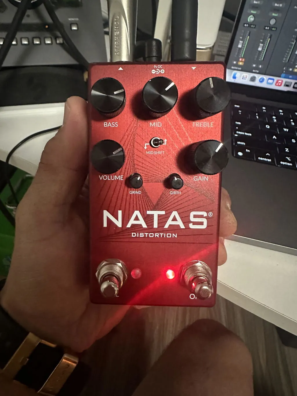 Fortin Natas preamp distortionpedal high-gain Kill-boost