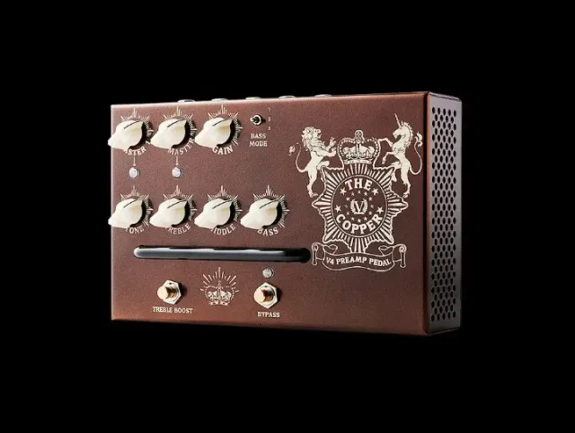 Victory V4 The Copper rør preamp pedal britisk