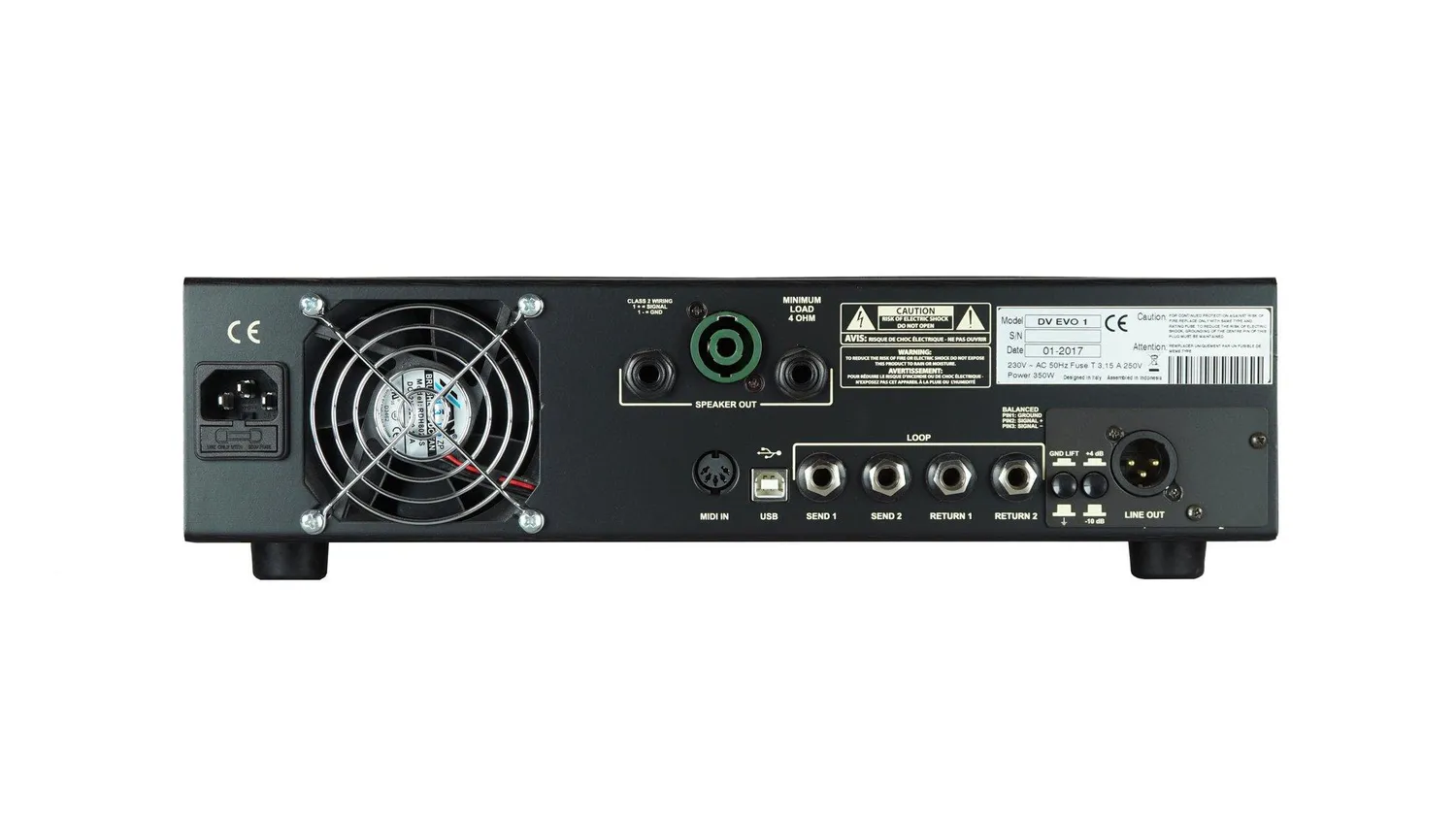 DV Mark EVO 1 gitarforsterker 250W 2-kanals